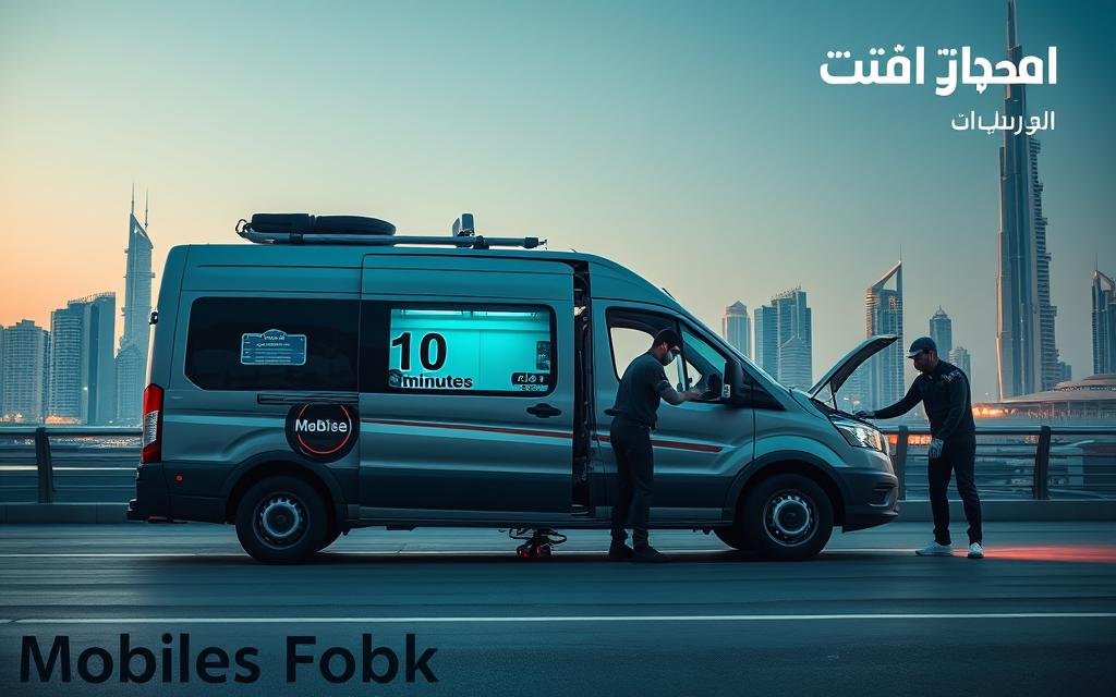 كراج متنقل سريع فى دبي
